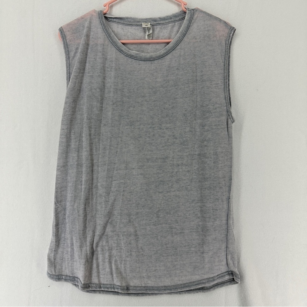 Ten 4 Two Women’s Muscle Tee Size M Grey